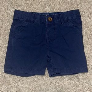 Zara Baby Boy Size 3/6 Months Blue Chino Shorts
